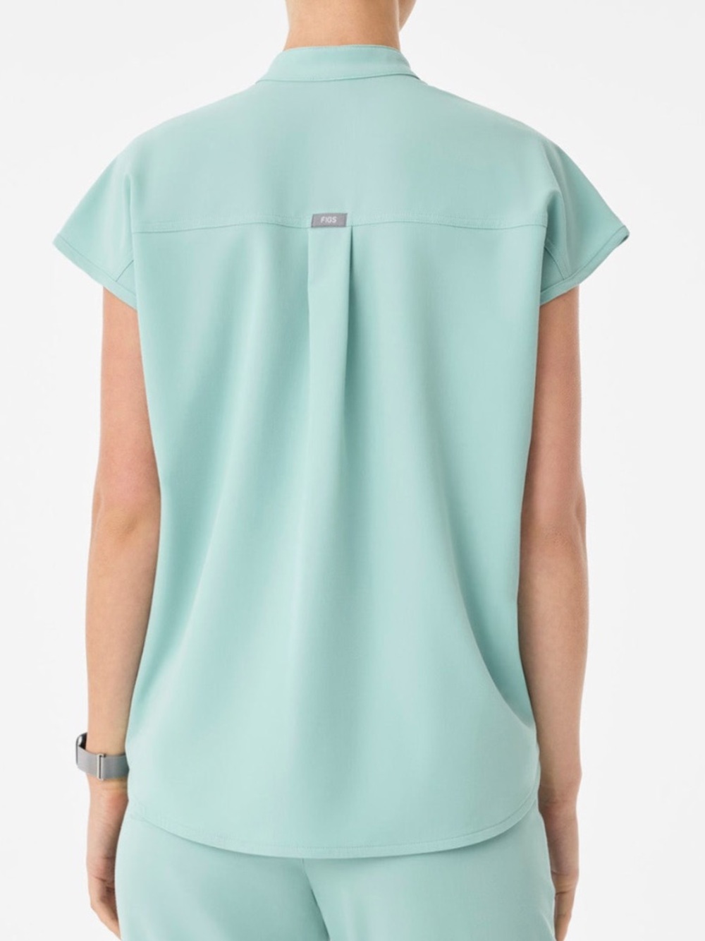 Rafaella Figs Top- Seaglass